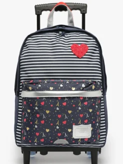 Sac a dos à roulettes 2 compartiments TANN'S