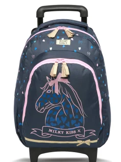 Sac a dos à roulettes 1 compartiment MILKY KISS