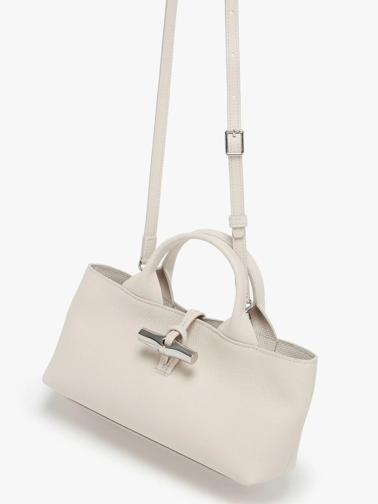 Sac baguette Le Roseau cuir LONGCHAMP