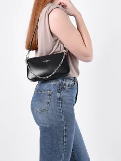 Sac baguette Suave cuir LANCASTER