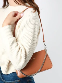Sac baguette Suave cuir LANCASTER