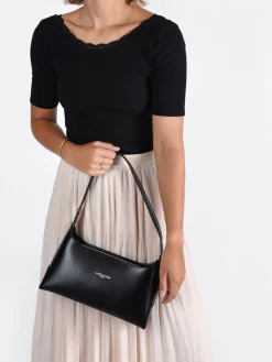 Sac Baguette Suave cuir LANCASTER