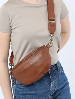 Sac banane Cow cuir BASILIC PEPPER
