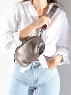 Sac banane Emeraude cuir ETRIER