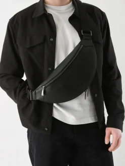 Sac banane homme Origami cuir LANCEL