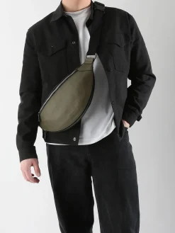Sac banane homme Origami cuir LANCEL