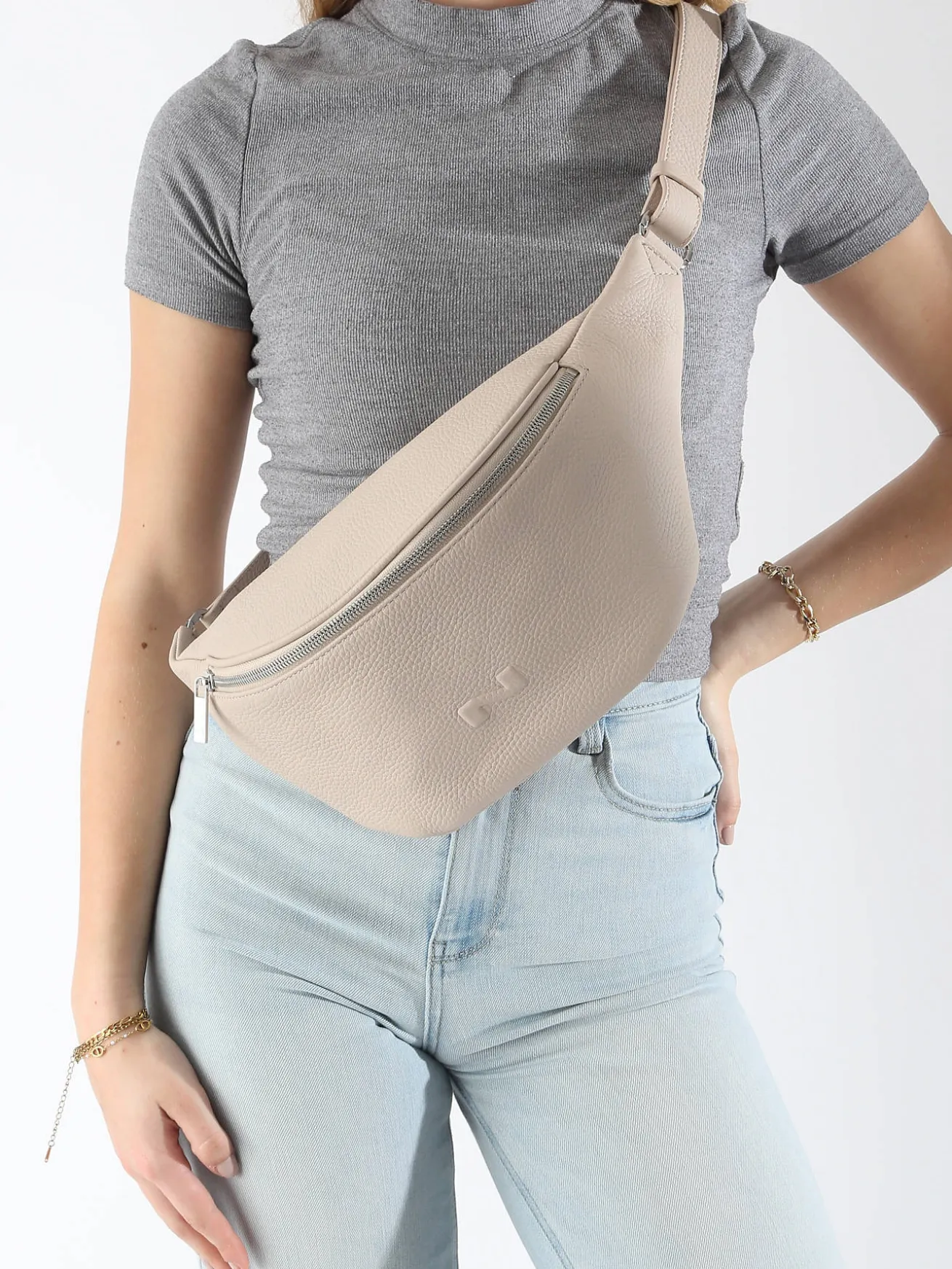 Sac banane Large Derby Bis cuir NATHAN BAUME