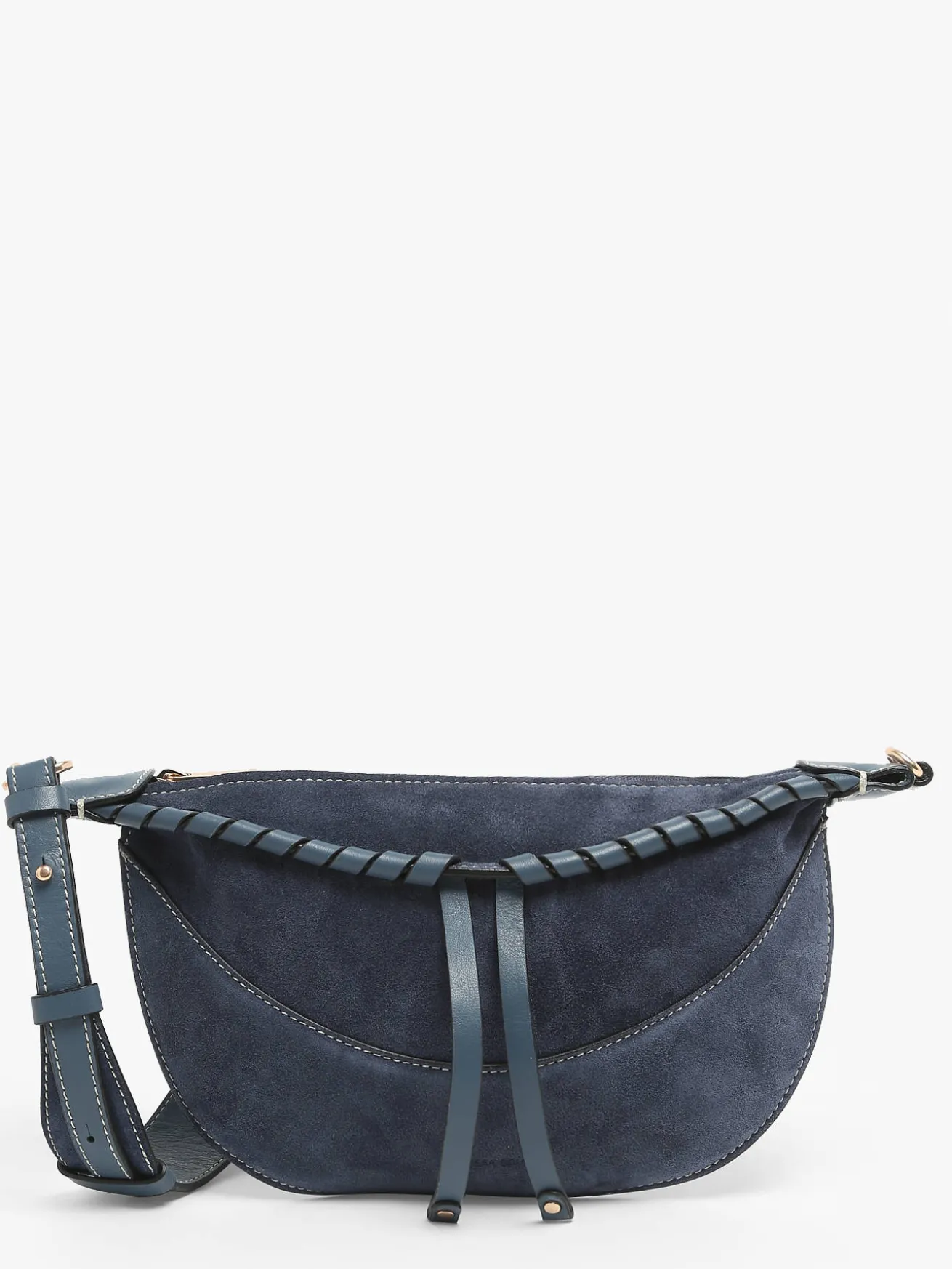 Sac banane Lou cuir et daim VANESSA BRUNO