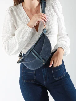 Sac banane Lou cuir et daim VANESSA BRUNO