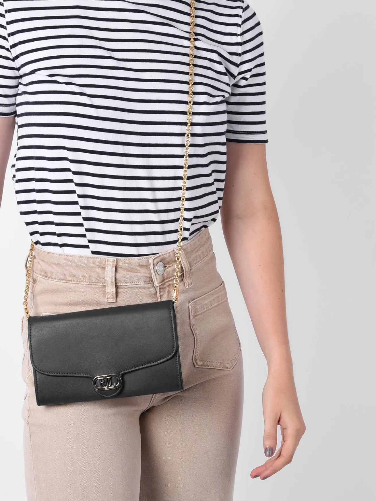 Sac bandoulière Adair cuir LAUREN RALPH LAUREN