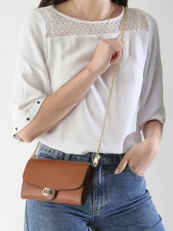 Sac bandoulière Adair cuir LAUREN RALPH LAUREN
