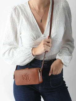 Sac bandoulière Anstey cuir LAUREN RALPH LAUREN