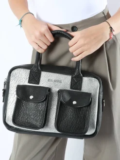Sac bandoulière Argento cuir PAUL MARIUS