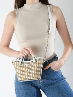 Sac bandoulière Atalia raphia GUESS