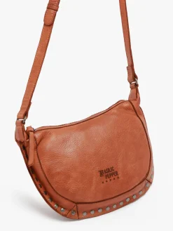 Sac bandoulière Barcelone cuir BASILIC PEPPER