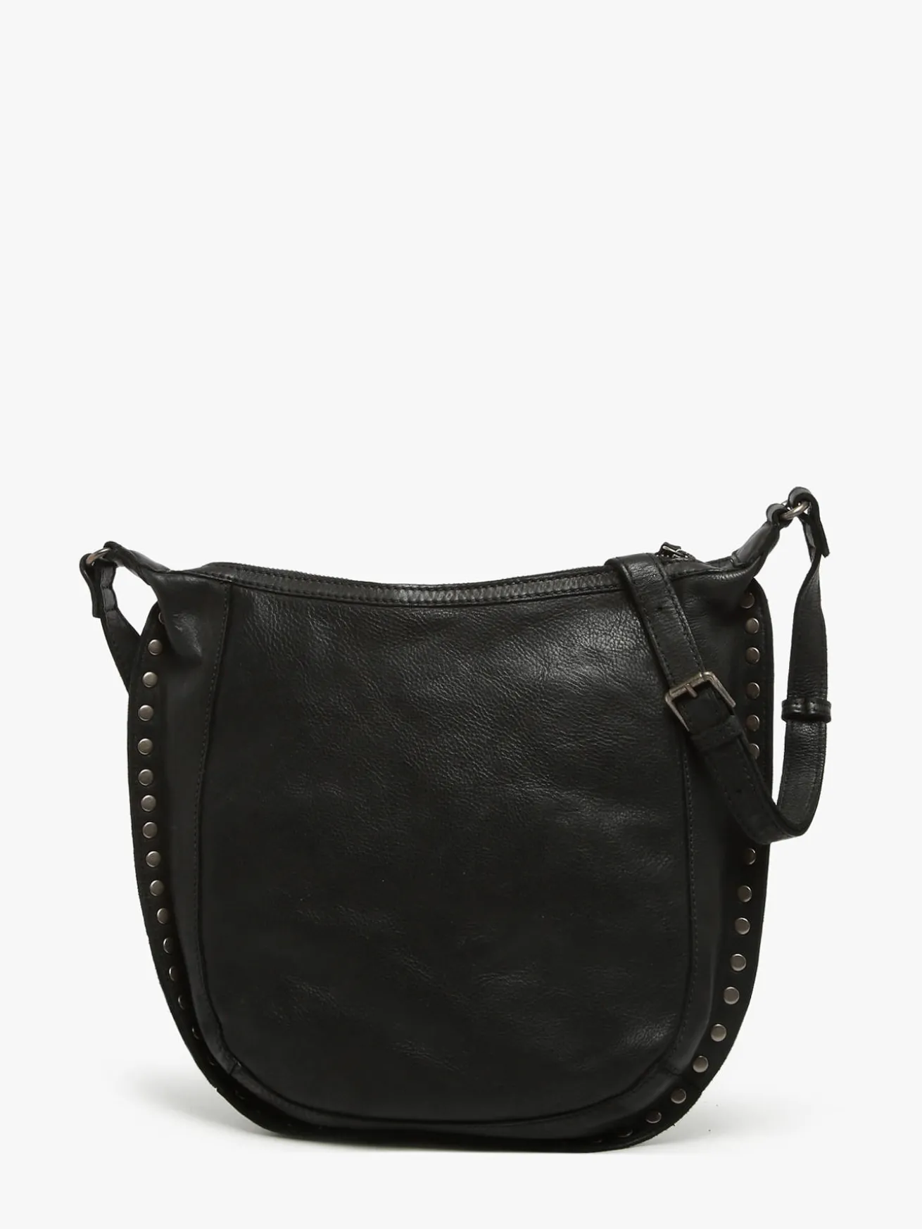 Sac bandoulière Barcelone cuir BASILIC PEPPER