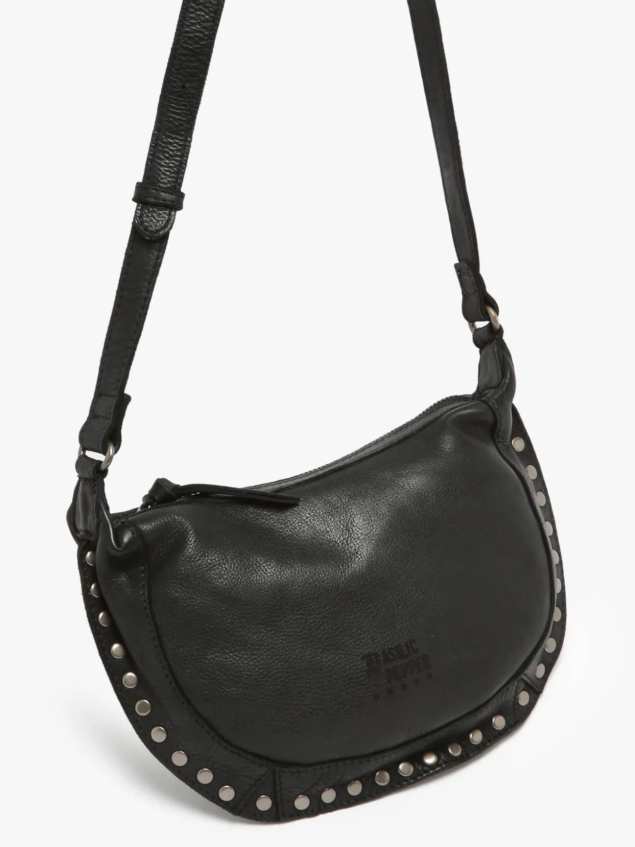 Sac bandoulière Barcelone cuir BASILIC PEPPER