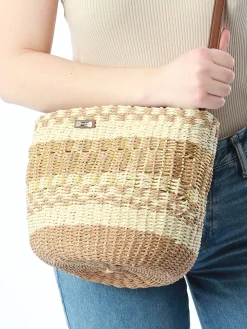 Sac bandoulière Buglas papier LES TROPEZIENNES