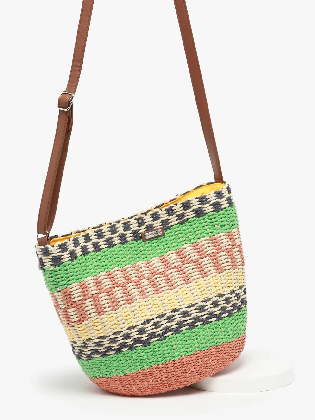 Sac bandoulière Buglas papier LES TROPEZIENNES