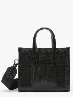 Sac bandoulière Chantaco cuir LACOSTE