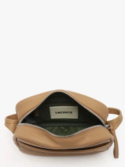 Sac bandoulière City court cuir LACOSTE
