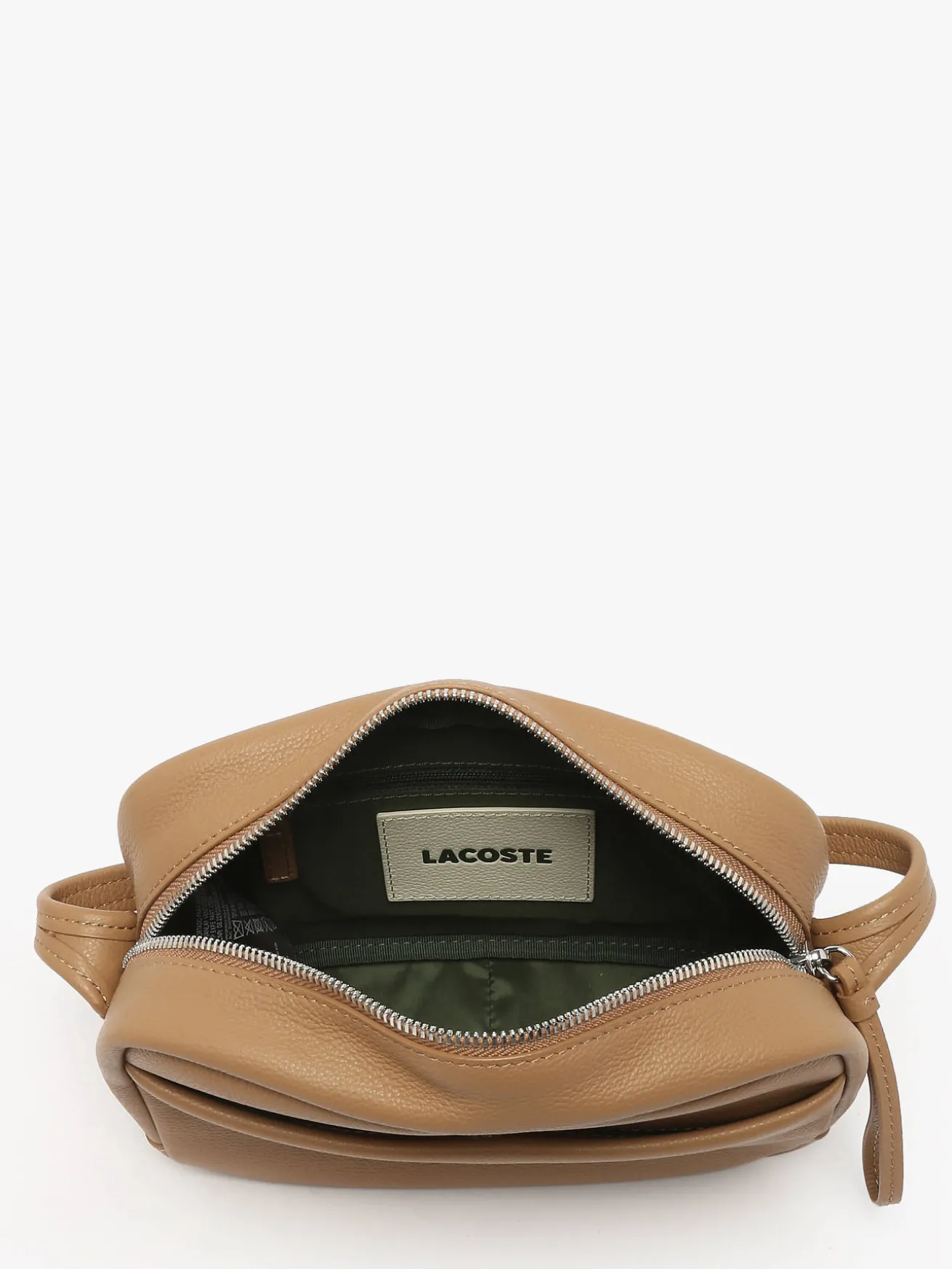 Sac bandoulière City court cuir LACOSTE