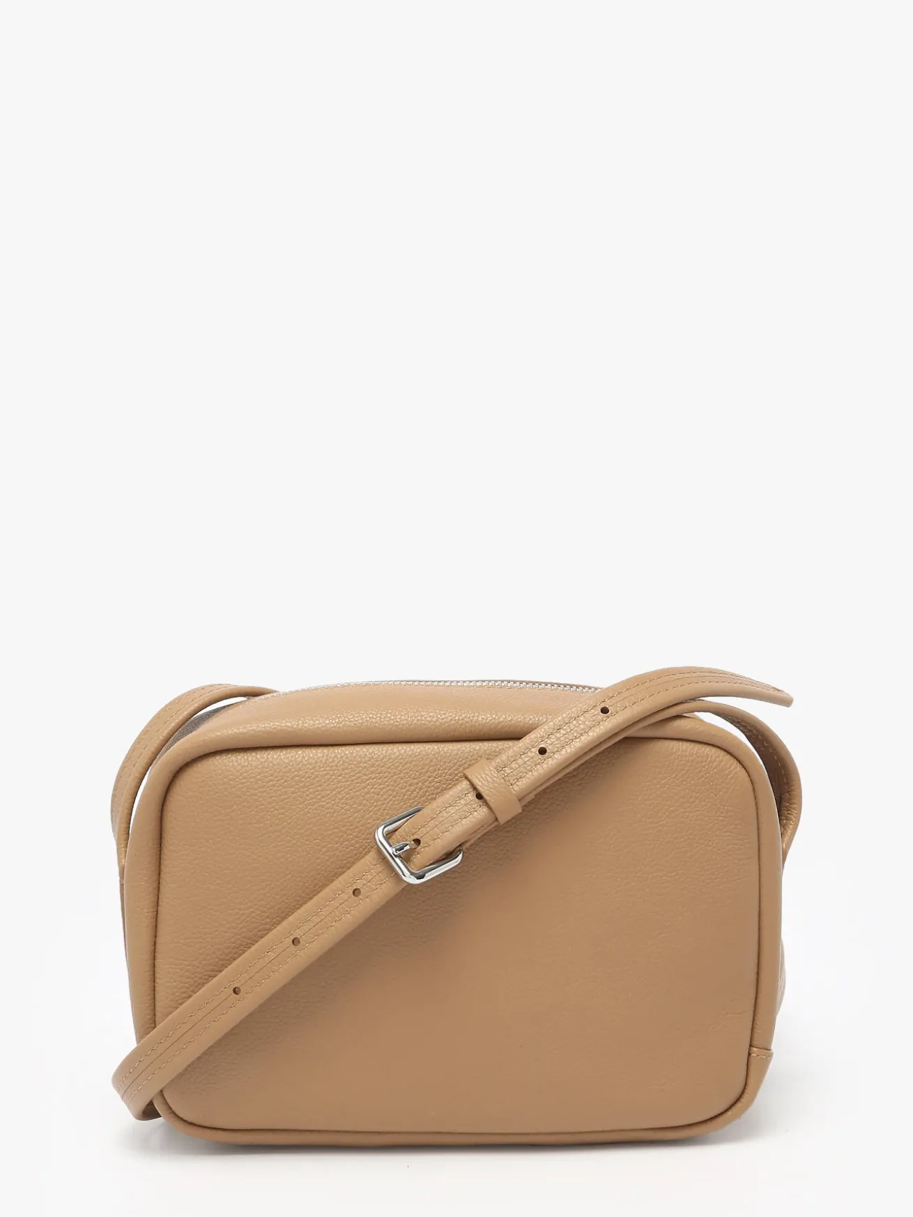 Sac bandoulière City court cuir LACOSTE