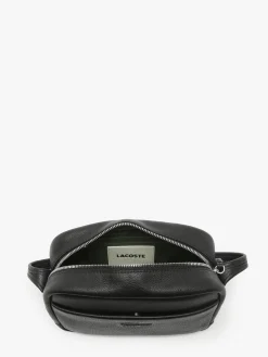 Sac bandoulière City court cuir LACOSTE