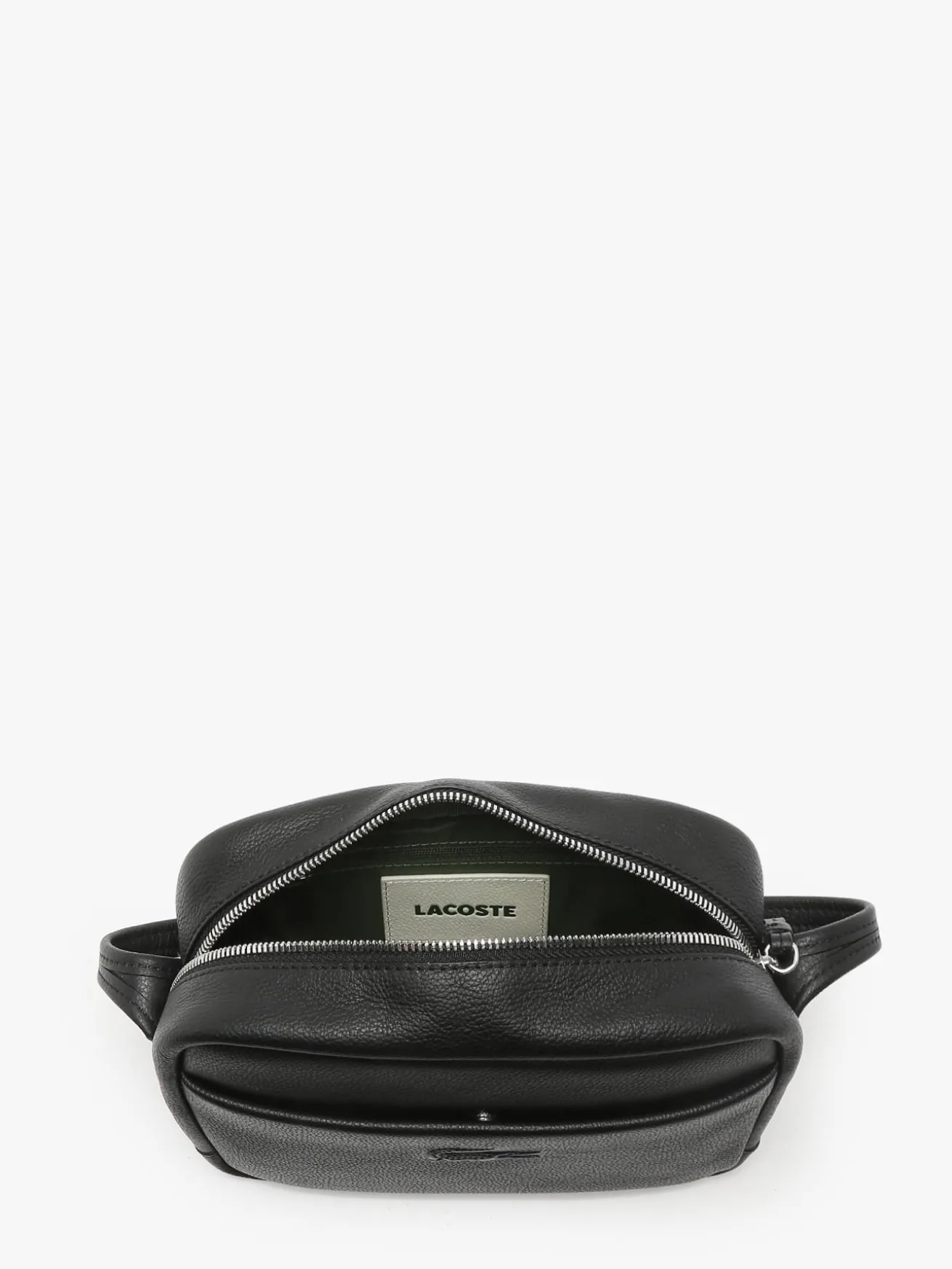 Sac bandoulière City court cuir LACOSTE