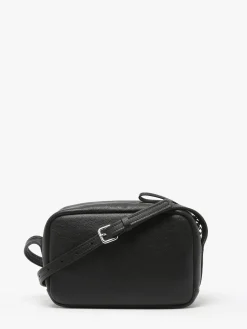 Sac bandoulière City court cuir LACOSTE