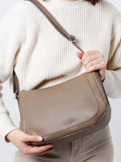 Sac bandoulière Confort cuir HEXAGONA