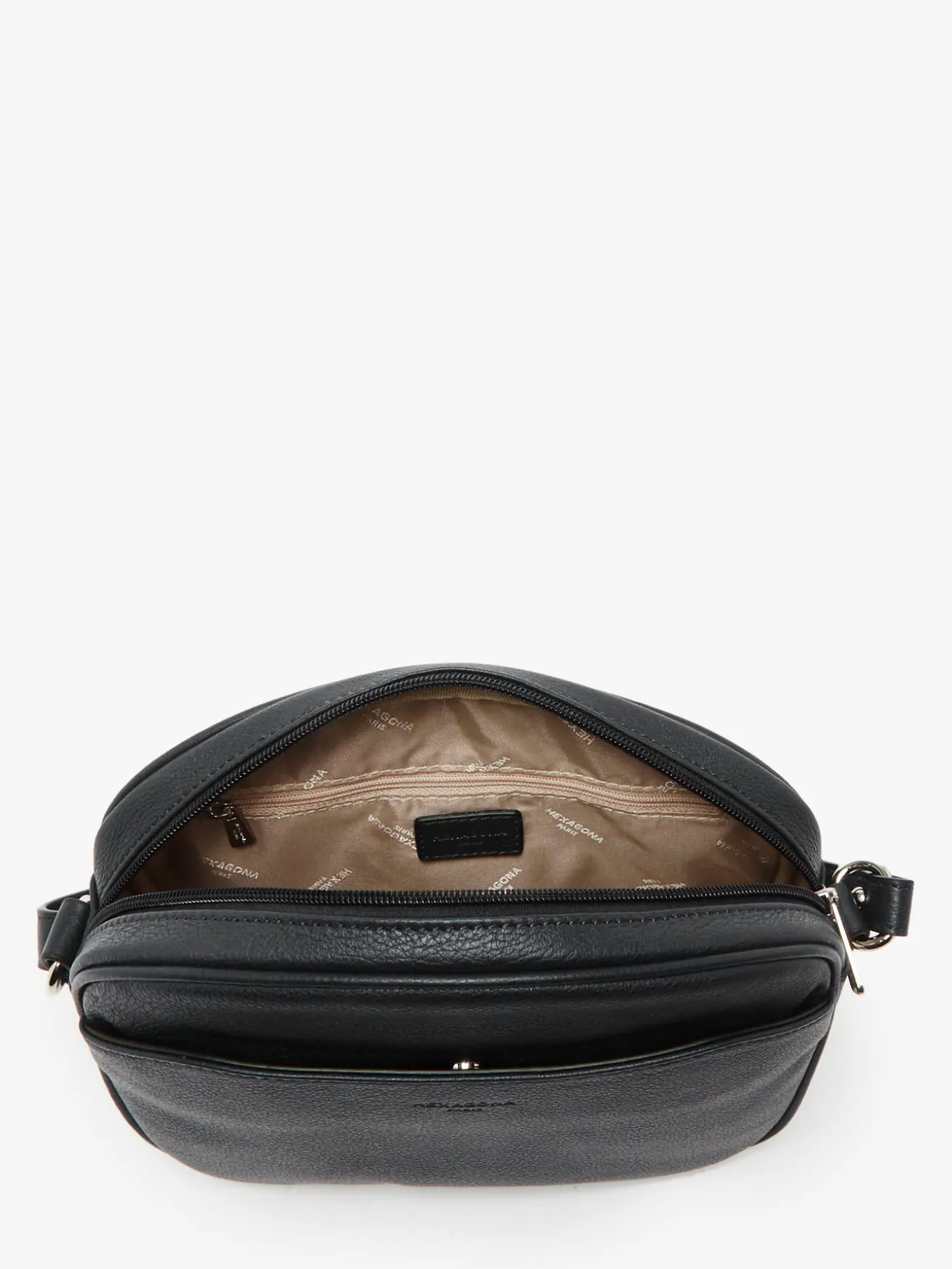 Sac bandoulière Confort cuir HEXAGONA