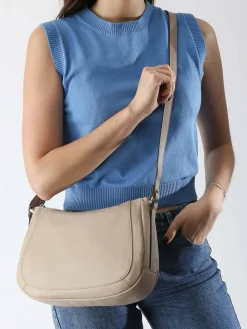 Sac bandoulière Confort cuir HEXAGONA