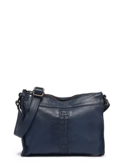 Sac bandoulière Cow cuir BASILIC PEPPER