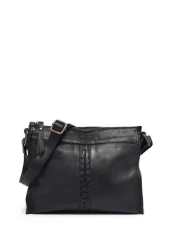Sac bandoulière Cow cuir BASILIC PEPPER