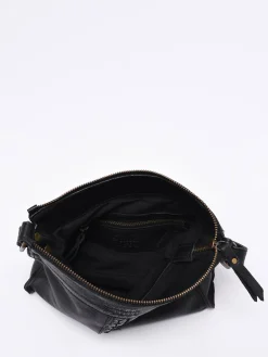 Sac bandoulière Cow cuir BASILIC PEPPER