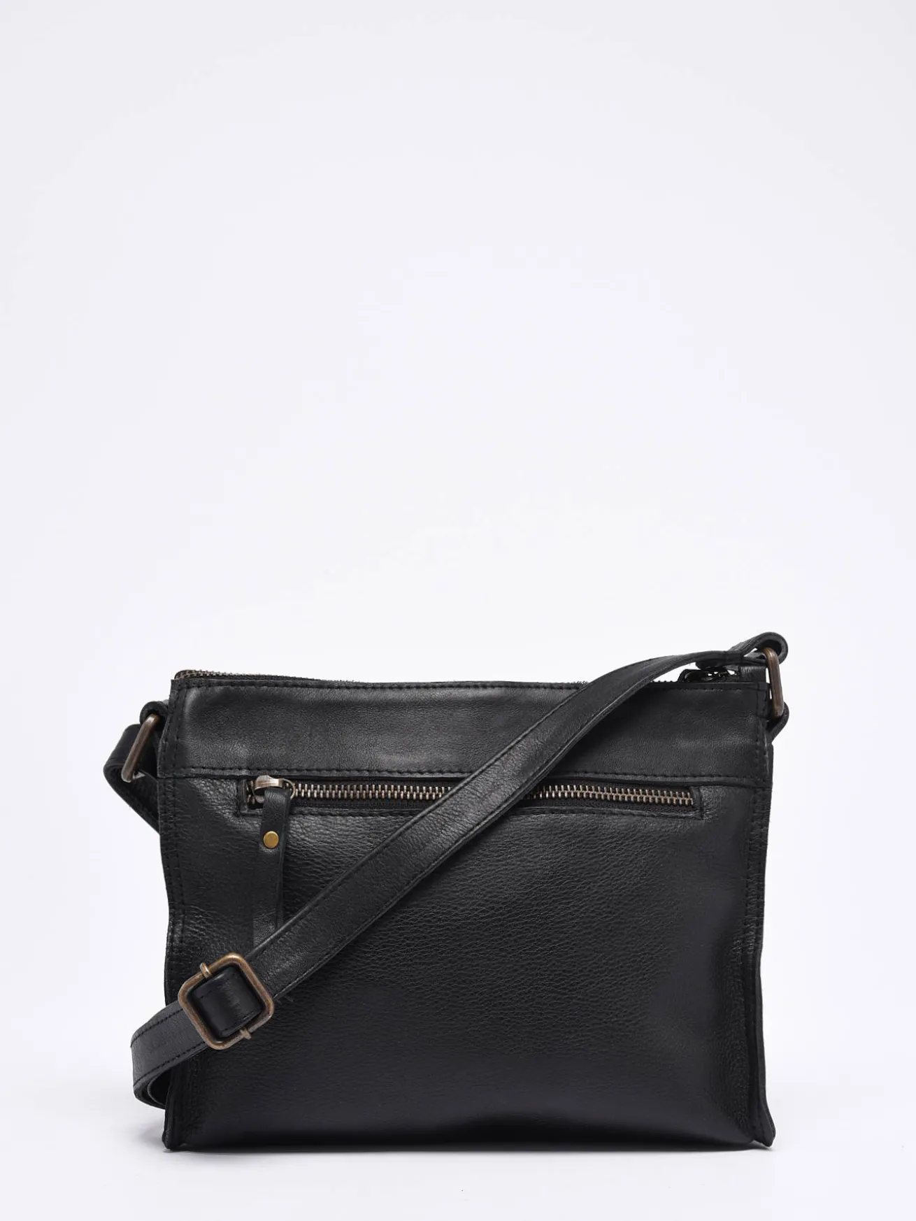Sac bandoulière Cow cuir BASILIC PEPPER