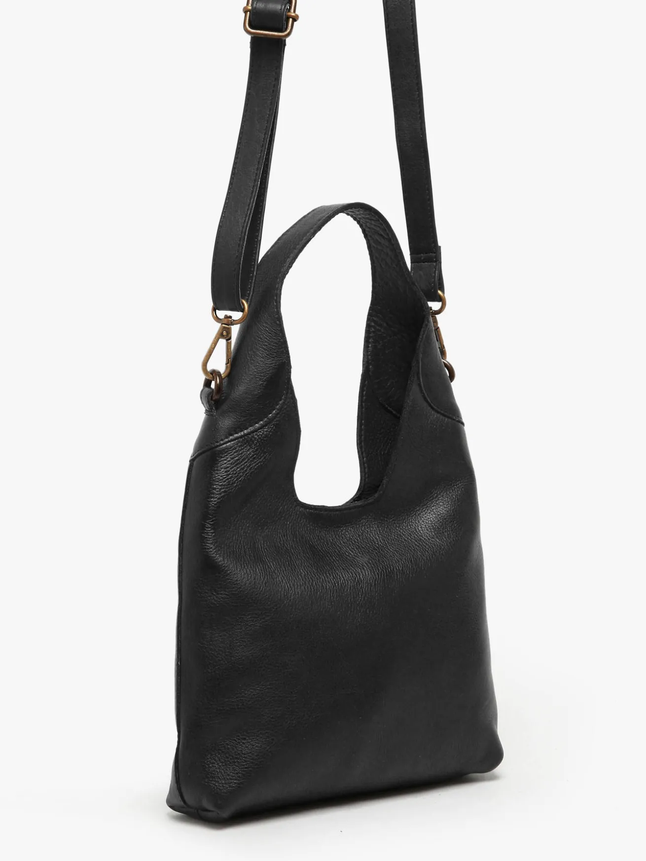 Sac bandoulière Cow cuir BASILIC PEPPER