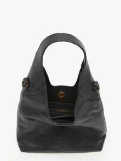 Sac bandoulière Cow cuir BASILIC PEPPER