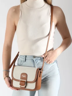 Sac bandoulière Deauville coton DAVID JONES