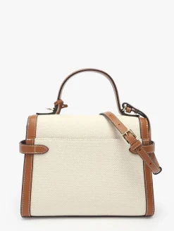 Sac bandoulière Emily garni cuir LE TANNEUR