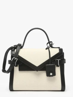 Sac bandoulière Emily garni cuir LE TANNEUR