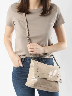 Sac bandoulière Felizia cuir PIECES