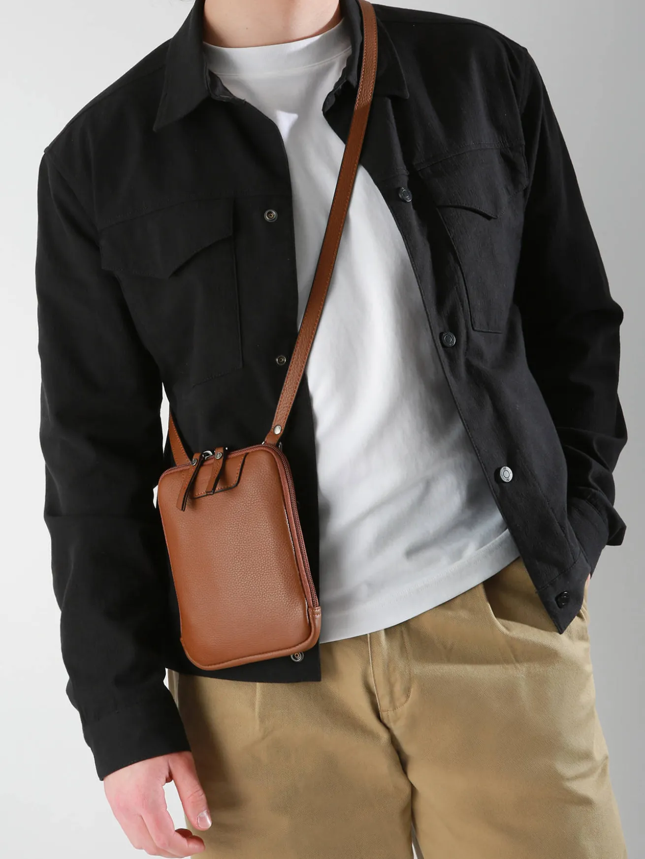 Sac bandoulière Flandres cuir ETRIER