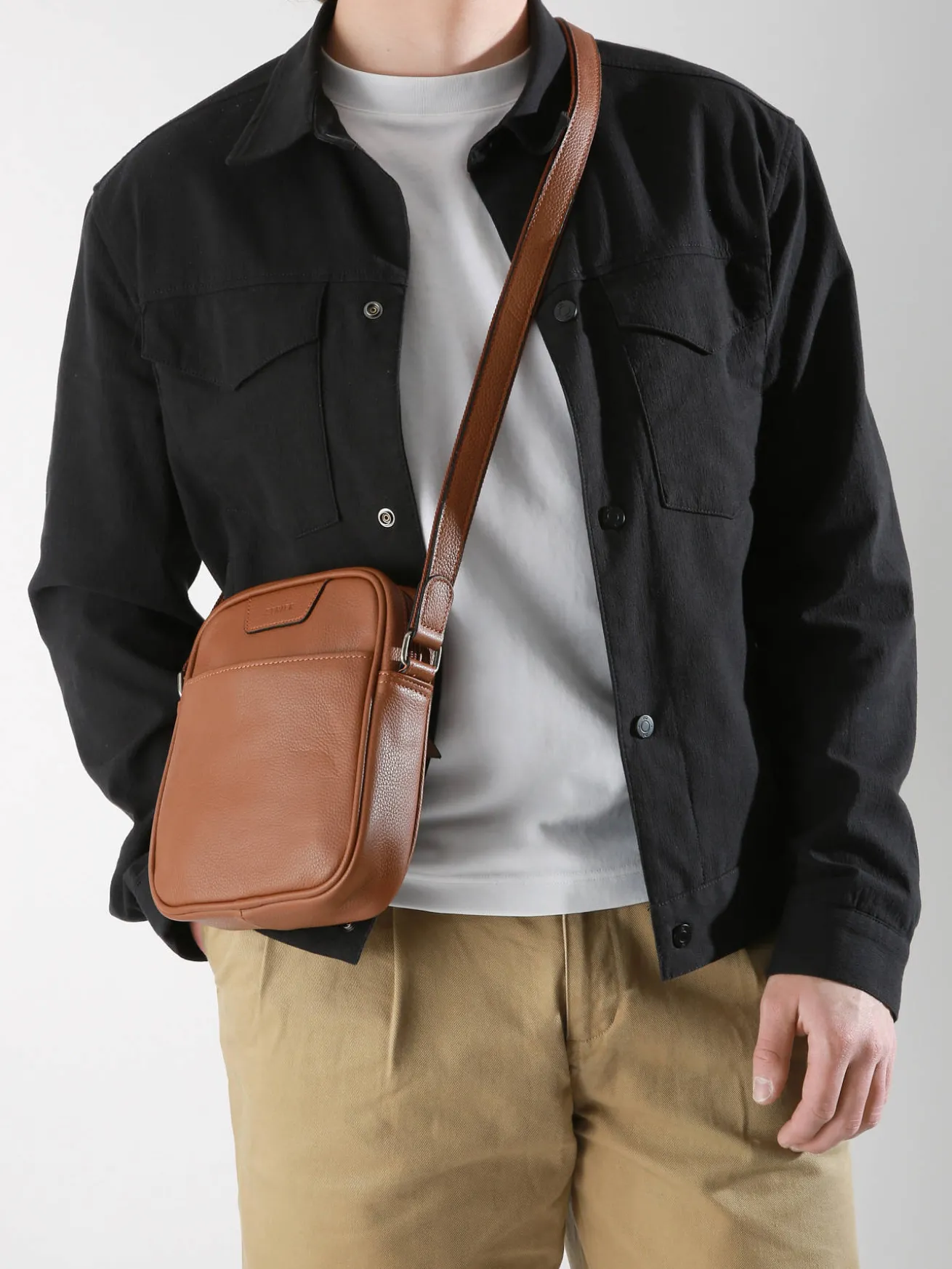 Sac bandoulière Flandres cuir ETRIER