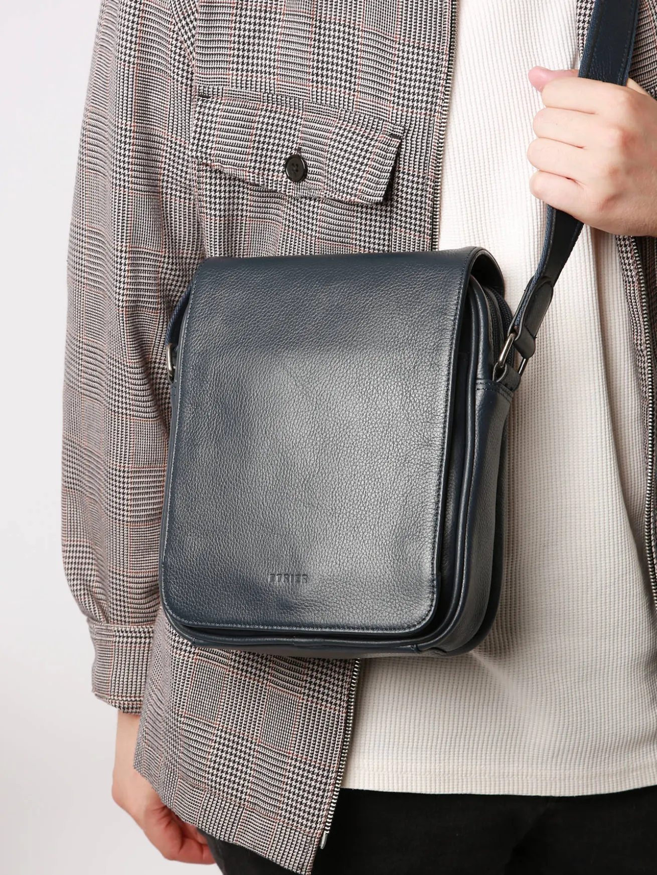 Sac bandoulière Flandres cuir ETRIER