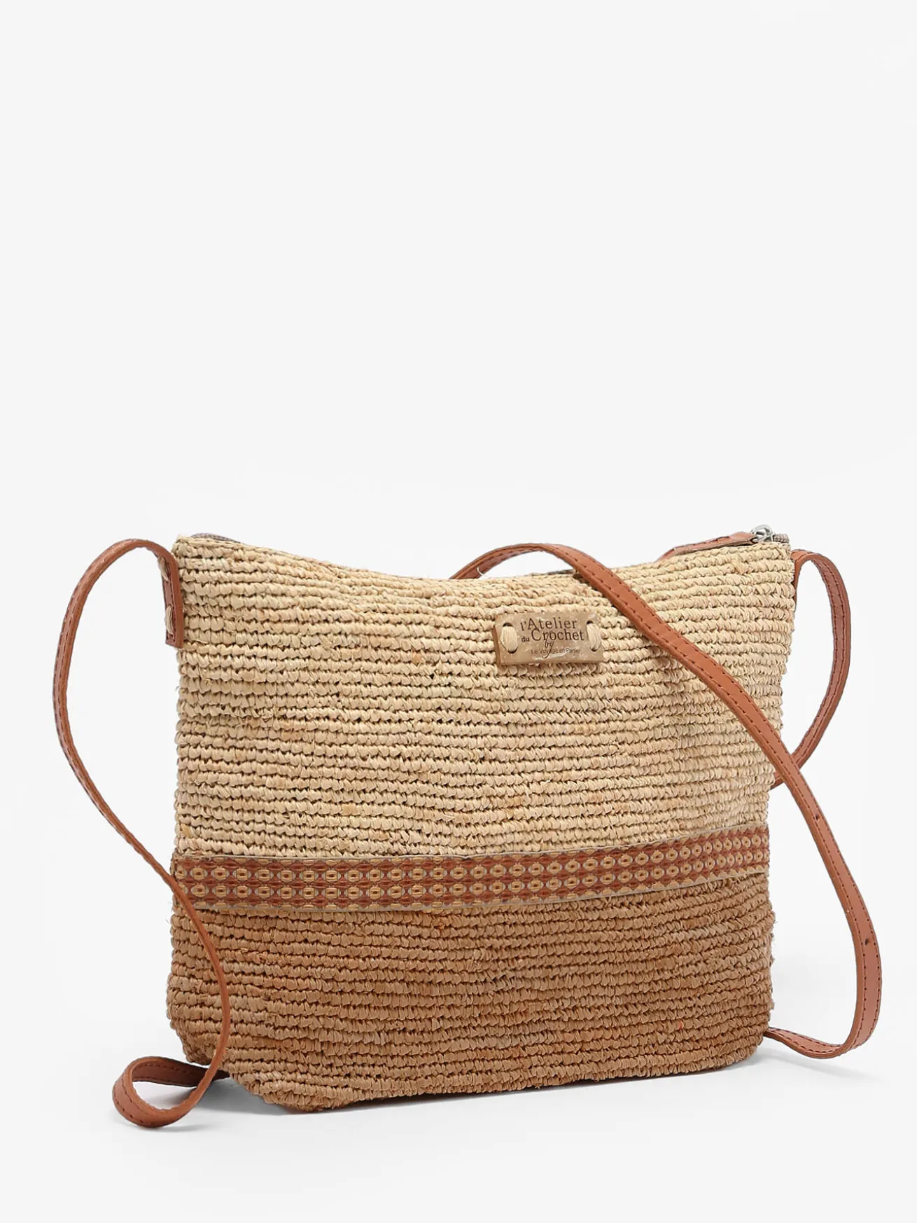 Sac bandoulière L'atelier du crochet LE VOYAGE EN PANIER