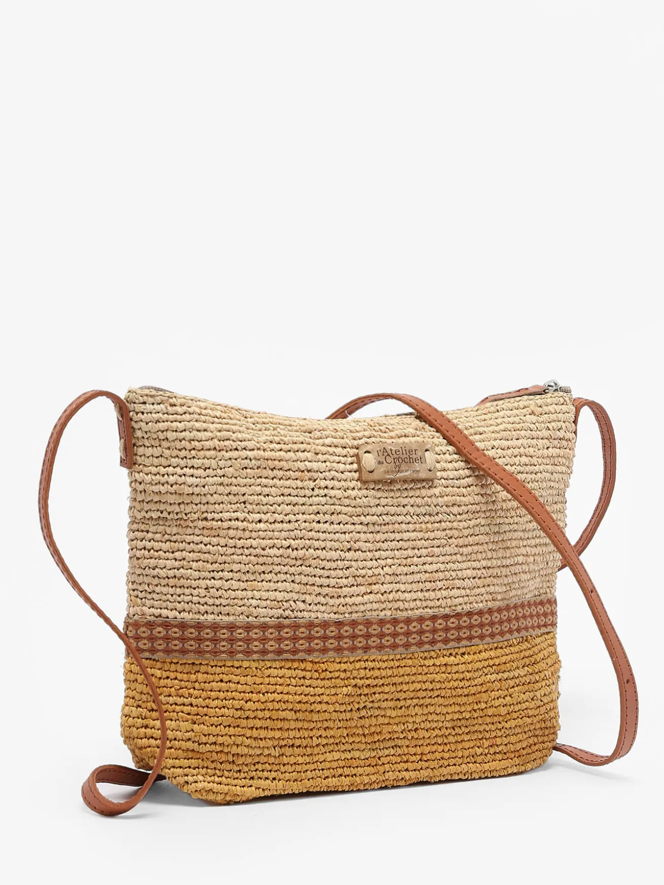 Sac bandoulière L'atelier du crochet LE VOYAGE EN PANIER