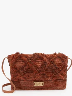 Sac bandoulière L'atelier du crochet raphia LE VOYAGE EN PANIER