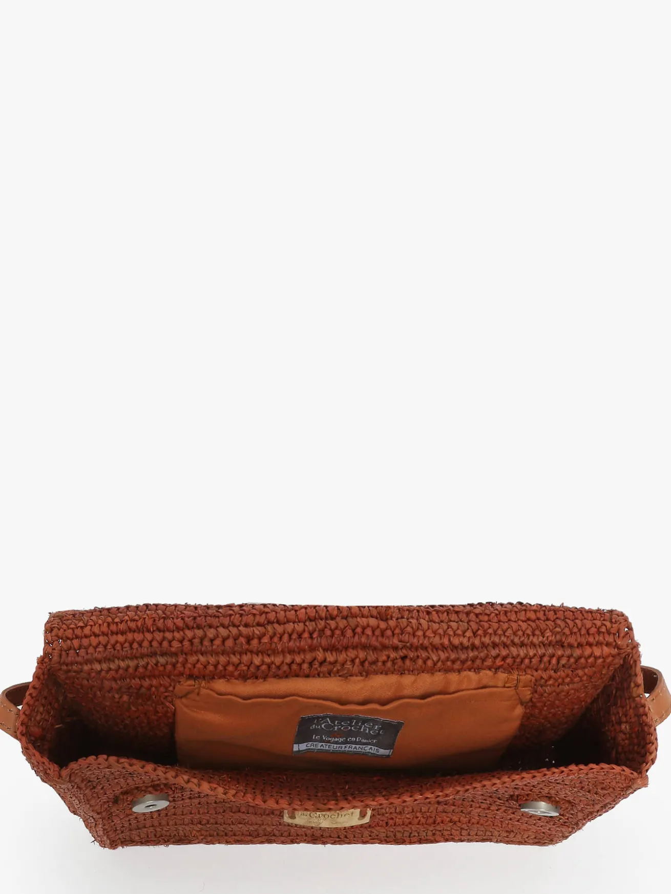 Sac bandoulière L'atelier du crochet raphia LE VOYAGE EN PANIER